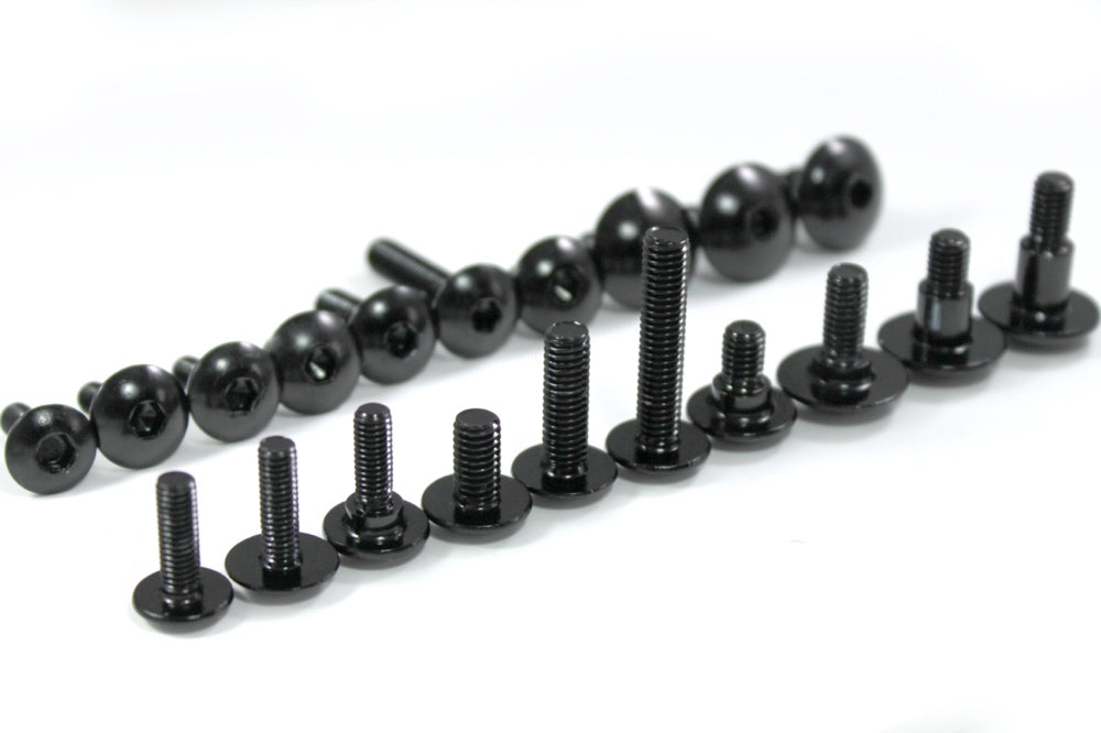 Black Aluminium Bolts