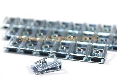 28x Complete Undertray Spring Clip Kit Lotus Elise VX220 Spire Nut m5 5mm U Clip