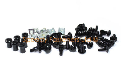 for Suzuki GSX-R 1000 2009-2016 Black Aluminium Fairing & Screen Bolt Screw Kit