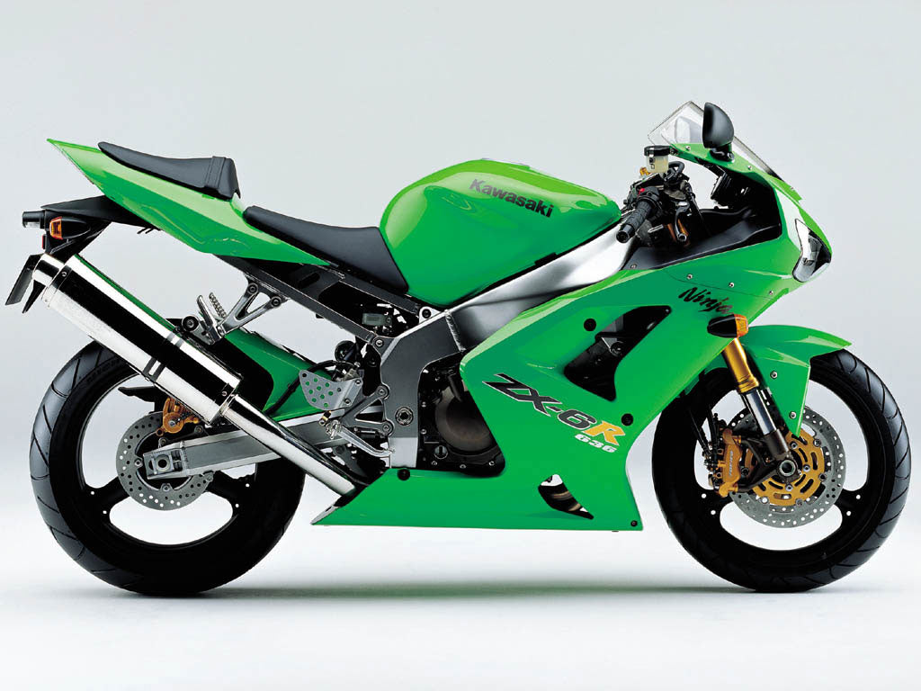 Kawasaki 636 Ninja ZX-6R ZX6RR 2003 2004 Stainless Fairing & Screen Bolt Screw Well Nut Kit