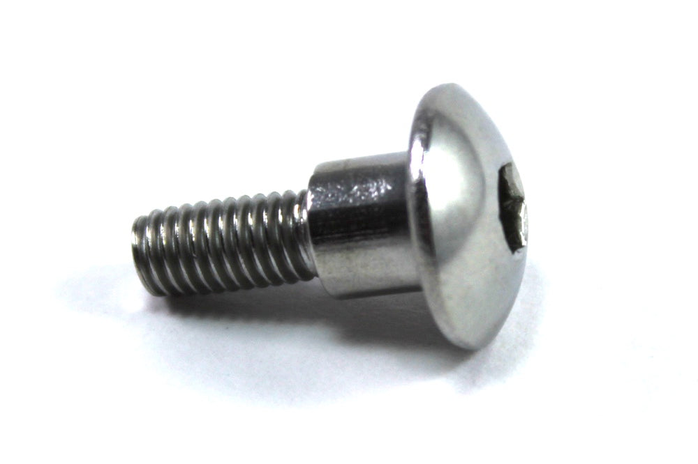 Stainless Steel Fairing Bolts m5 x 16mm (13.5mm diameter head) 6mm Shoulder Allen Key Button Head
