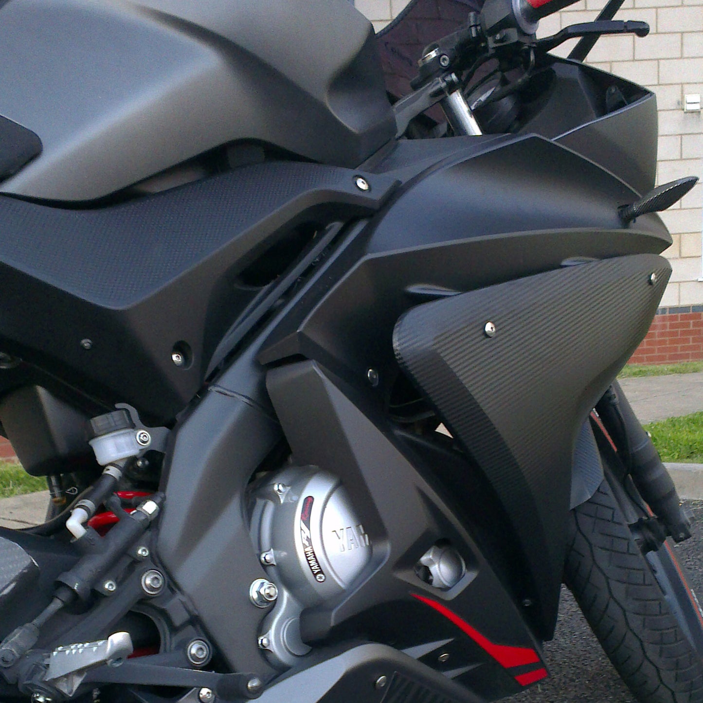 Yamaha R125 Stainless Steel Fairing Bolts Screws Bolt Clip Fixings Kit YZFR125