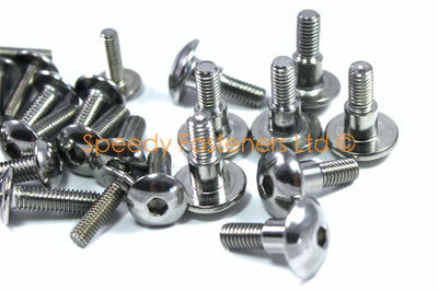 Yamaha R1 2002-2003 Stainless Fairing Bolt Kit + Dzus Fasteners Quick Release