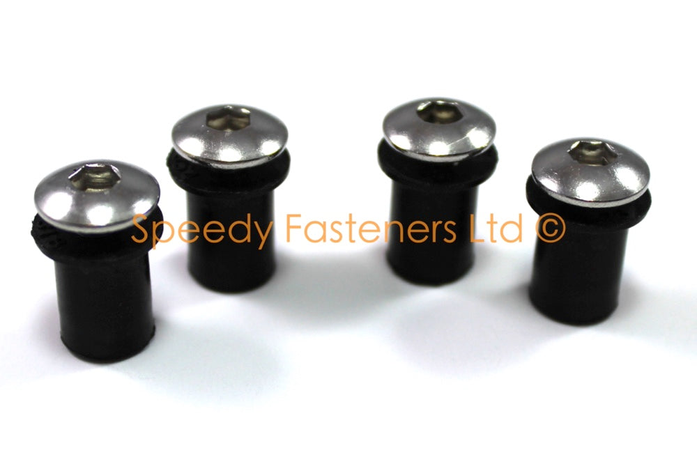 Honda CBR 1000RR Fireblade 2012-2016 Stainless Bolt Clip Kit Fairing & Screen