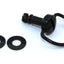 Dzus Fasteners D-Ring Bail Handle Black Zinc Panex Studs 6mm (No Receptacle)