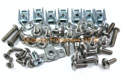 Honda CBR 600 F3 Stainless Steel Fairing Bolts Clips + Dzus Studs Option CBR600F3