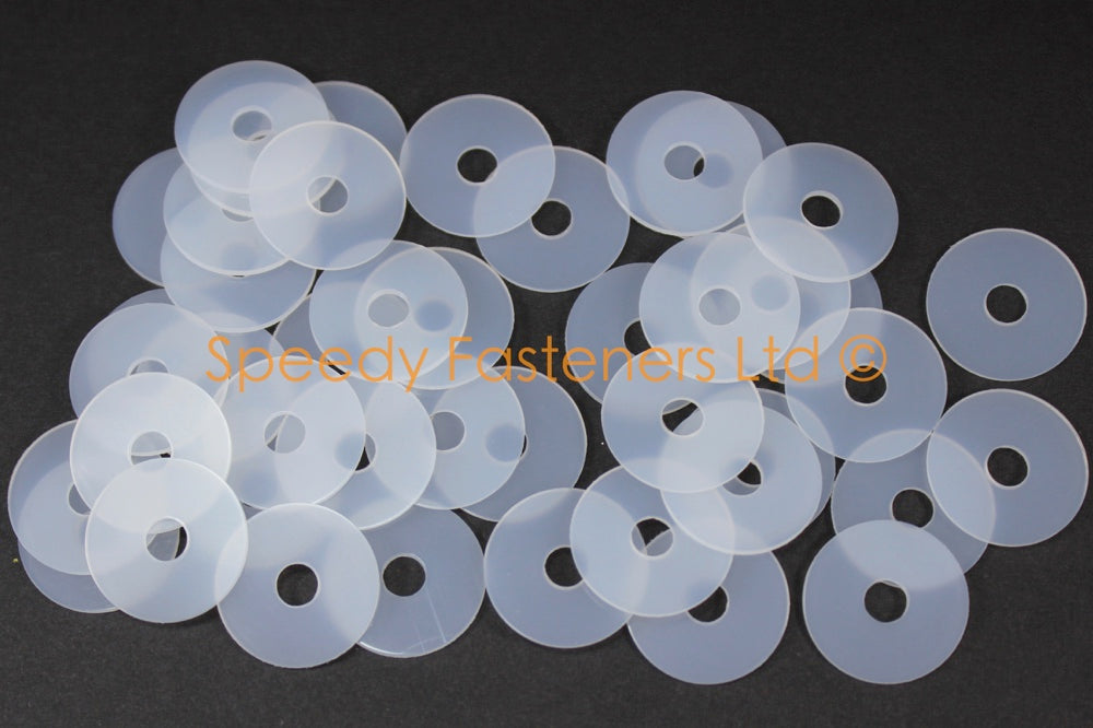 Clear Nylon Washers m5 x 20mm x 1mm Lotus Elise