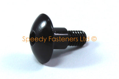 Yamaha R1 2007-2008 Fairing Bolt Kit Black Aluminium with Dzus Fasteners Option