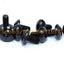 Black Aluminium Fairing Bolts m6 x 12mm (14mm diameter head) Allen Key Button Head