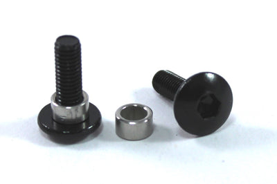 Honda CBR 1000RR Fireblade 2008-2011 Black Aluminium Fairing Screen Bolt Screw Kit