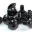 Black Aluminium Fairing Bolt m6 x 12mm (15mm diameter head) 4mm Shoulder Allen Key Button Head