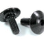 Black Aluminium Fairing Bolt m6 x 16mm (18mm diameter head) 3mm Shoulder Allen Key Button Head