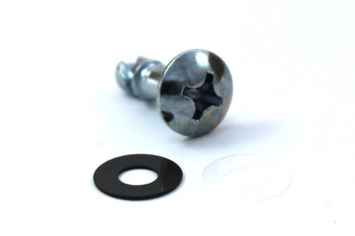 Dzus Fasteners Pozi Crosshead Star Button Head Silver Zinc Panex Studs 6mm (No Receptacle)