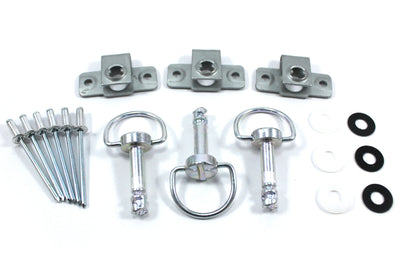 Suzuki DR-Z Airbox Cover Air Filter Bolts Dzus Kit DRZ400 DRZ 400 250 DRZ250