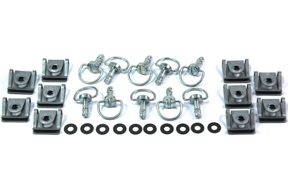 Ducati 748 916 996 998 Stainless Steel Fairing Bolts Clips Wellnut + Dzus Fasteners Option