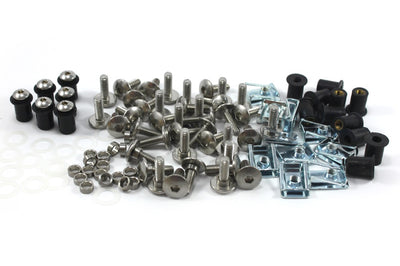 Ducati Panigale 1199 899 Stainless Fairing Bolts Clip Screen Well Nut Kit 2012-2015