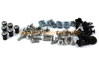 Honda CBR 1000RR Fireblade 2012-2016 Stainless Bolt Clip Kit Fairing & Screen