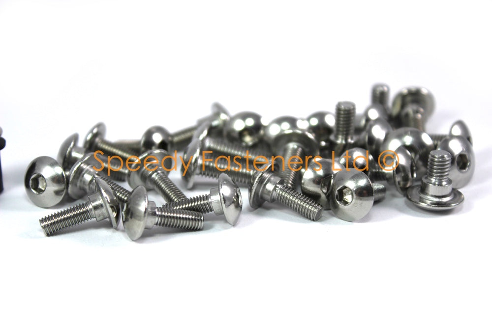 Honda CBR 600 F4i Stainless Steel Fairing & Screen Bolts Well Nuts Kit CBR600F4i
