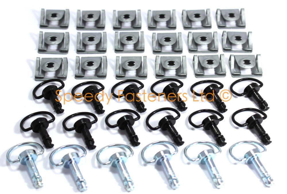 Lotus Elise Exige S1 S2, VX220 D-Ring Dzus Quick Release Under Tray Diffuser Select Kit