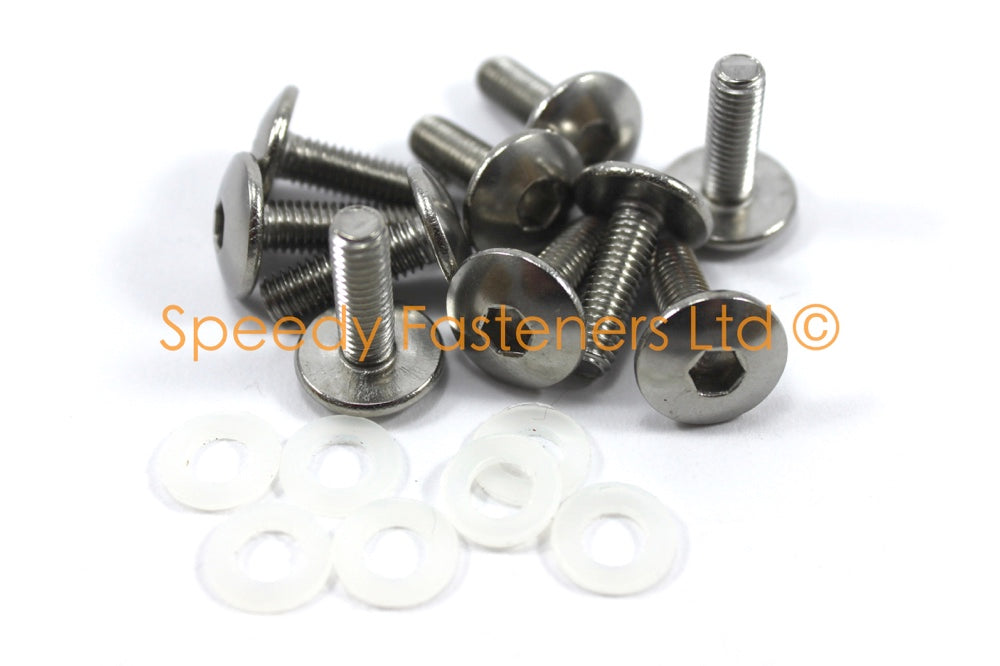 Yamaha YZF R6 2008-2016 Stainless Steel Fairing Bolts Screen Bolt Kit YZFR6 New