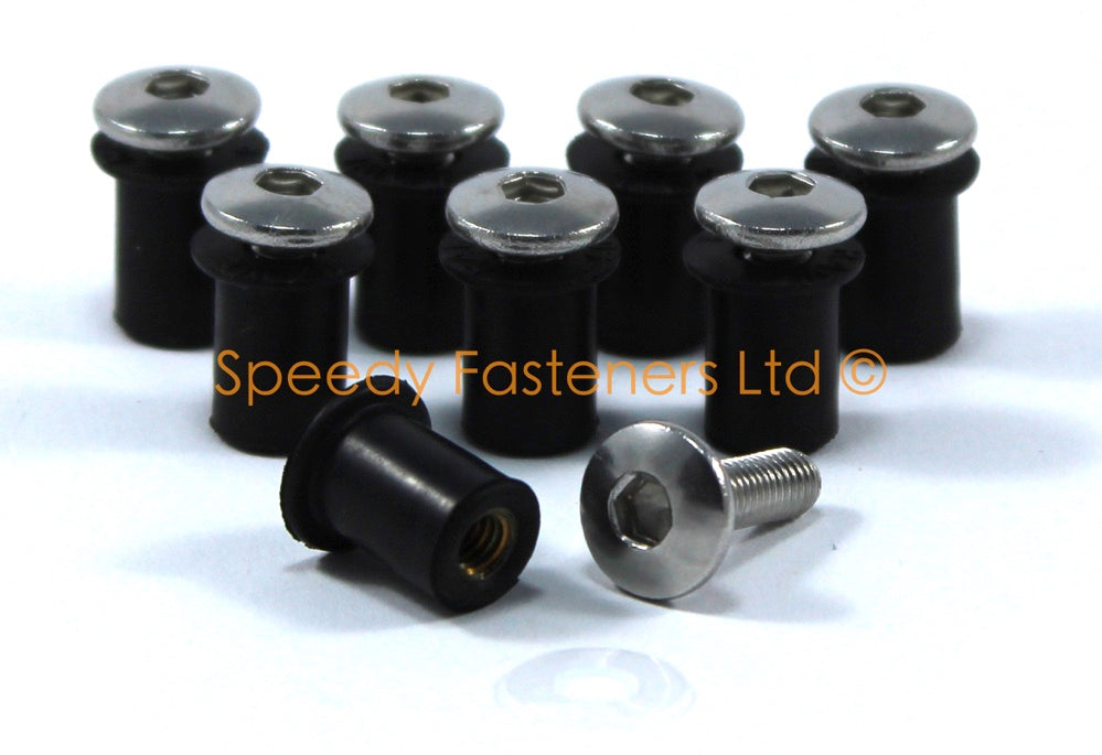 Suzuki GSX-R600 SRAD 1997-2000 Fairing & Screen Stainless Steel Bolt Kit