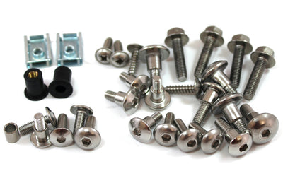 Suzuki Bandit GSF 600 2000-2004 Stainless Fairing & Screen Fasteners Bolt Kit