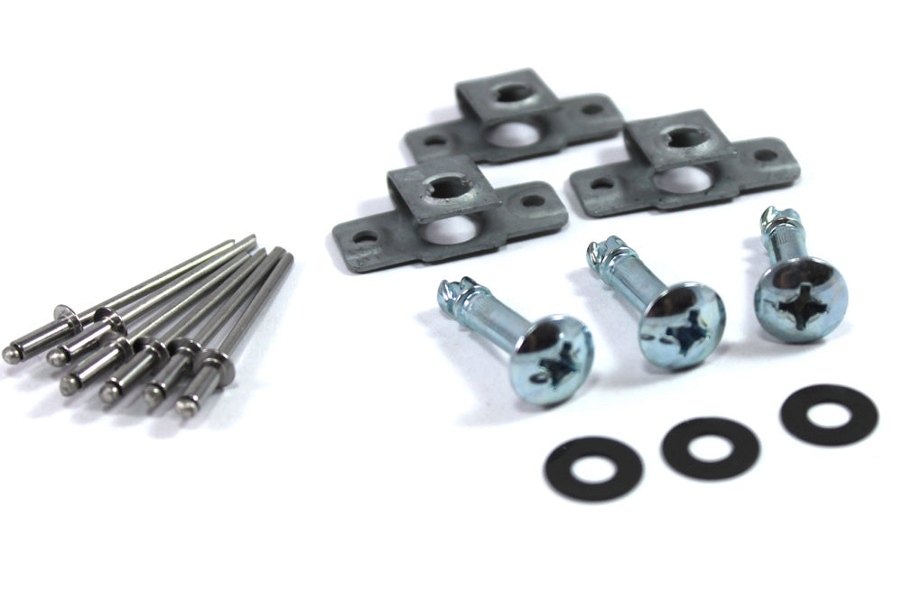 Honda XR250 XR350 XR450 XR650 Air Cleaner Side Plastics Cover Dzus Fasteners Bolts