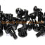  Black Aluminium Fairing & Screen Bolt Kit for Honda ST1100 Pan European 1991-02