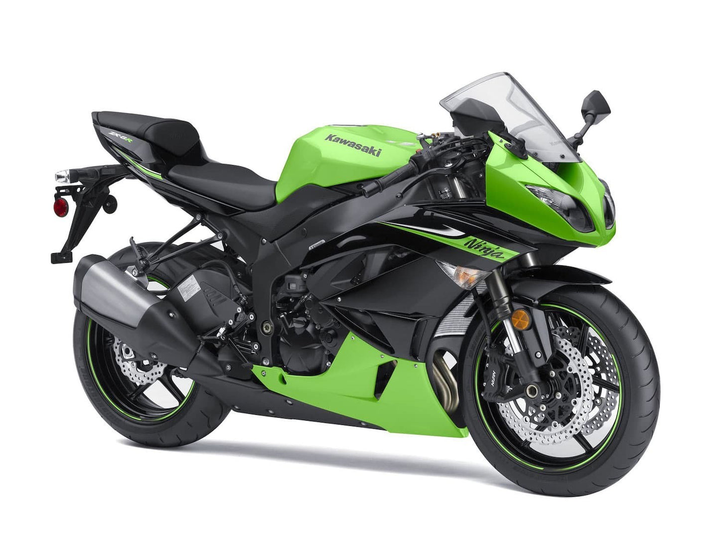 Kawasaki Ninja ZX-6R 2009-2012 Black Aluminium Fairing Screen Bolt Kit ZX6R