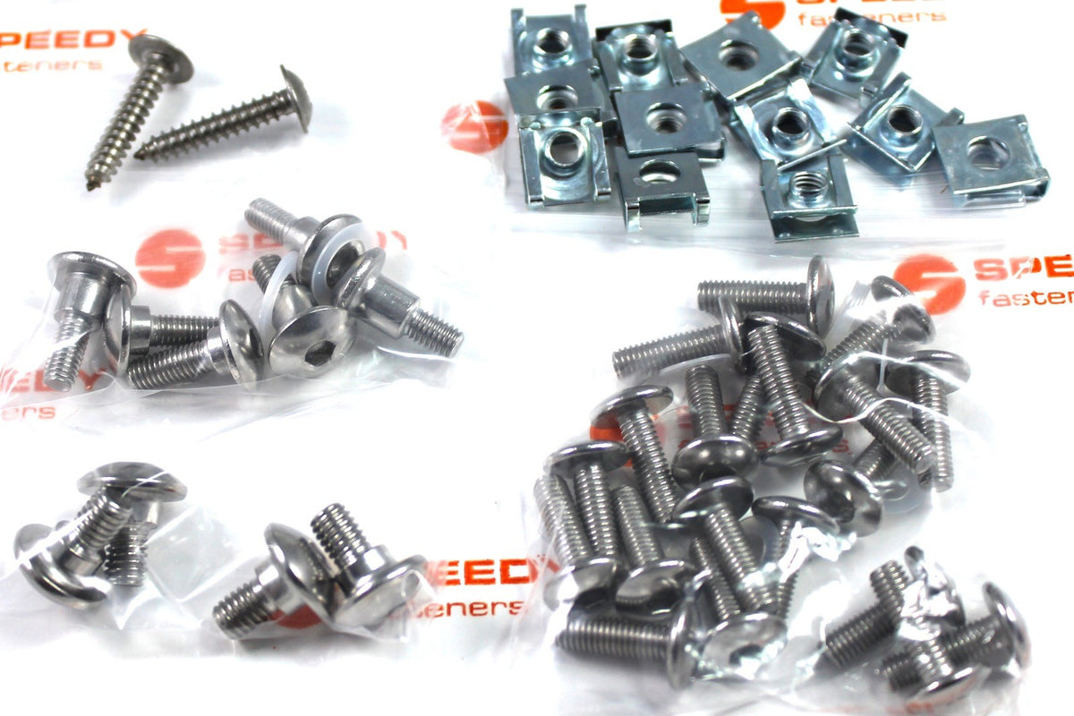 Ducati Hypermotard 939 2016-2018 Fairing Bolts Stainless Steel Bolt Screw Kit 