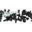 for Triumph Tiger 900 T400 855cc 1993-98 Black Aluminium Fairing Bolts Screw Kit
