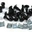 Yamaha Diversion XJ600S Seca 2 Black Aluminium Fairing & Screen Bolts Clip Kit