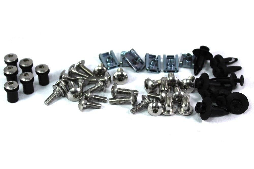 Triumph Speed Triple R 2016+ Stainless Steel Fairing Mudguard Cowl Bolts Screws