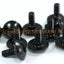 Triumph Daytona 675 675R 2013-2016 Fairing & Screen Bolts Kit Black Aluminium