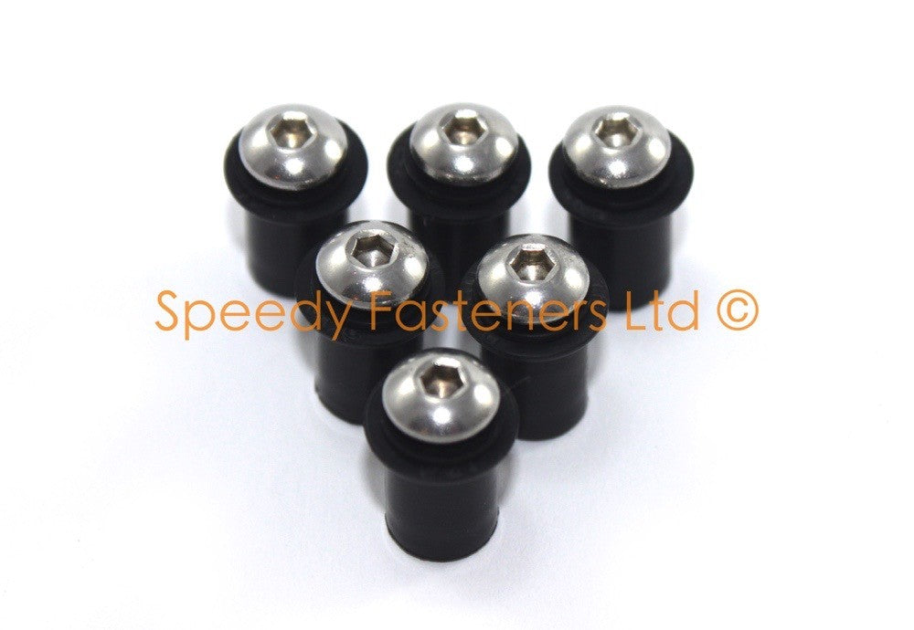 for Suzuki GSX-R125 2017+ Fairing & Screen Stainless Steel Bolt Screw Clip Kit