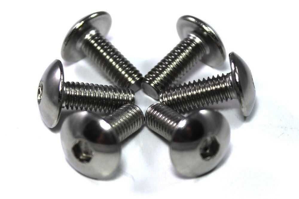 for Suzuki GSX-R 1300 Hayabusa 1999-2007 Stainless Front Mudguard Fender Bolts