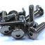 10x Aprilia AP8152117 Fairing Bolts m6 x 25mm Pan Button Head Stainless Screw