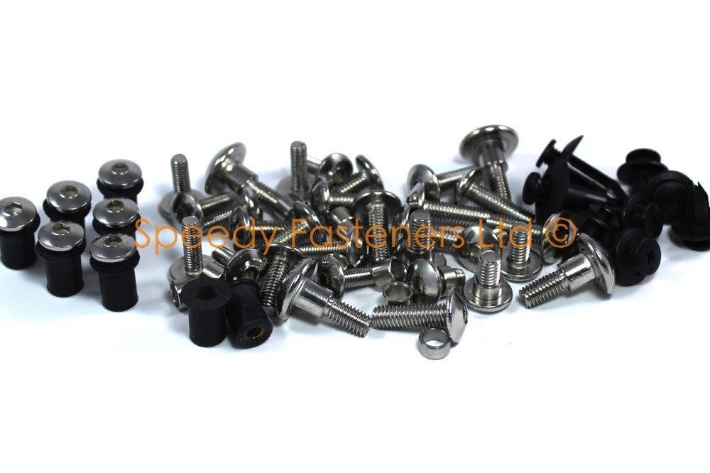 for Suzuki GSX-R1000 2017-2023 Fairing Bolt Stainless Steel Screw Kit Fasteners