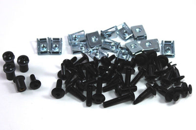 Yamaha Fairing Screen Clip Screw Bolt Kit Aluminium Black Fazer FZS1000 2001-05