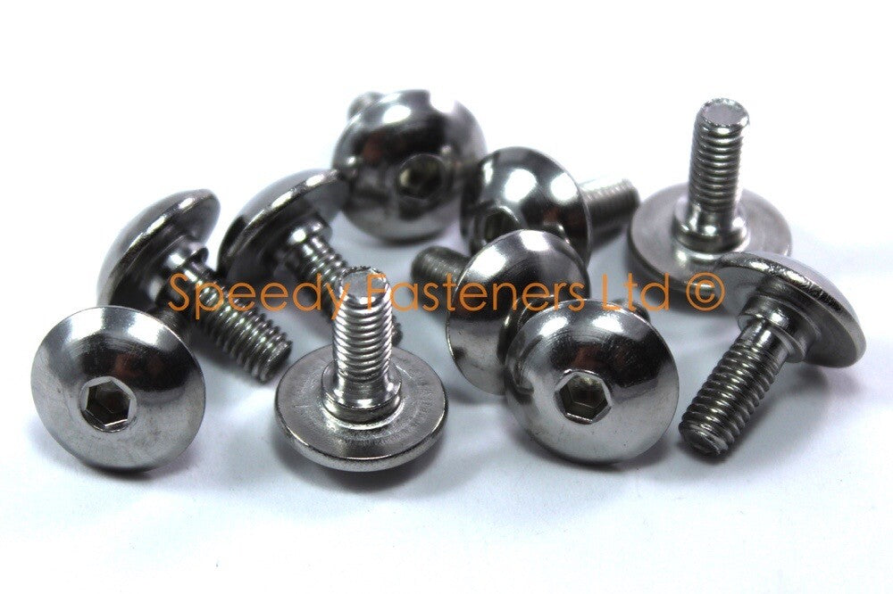 Triumph Speed 4 2002-2006 Stainless Fairing Bodywork Bolts Clips Kit