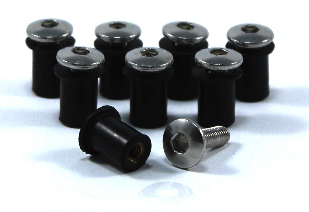 Cagiva Fairing Screen Stainless Bolts Well Nuts Fixings Mito EVO EV 1994-2007