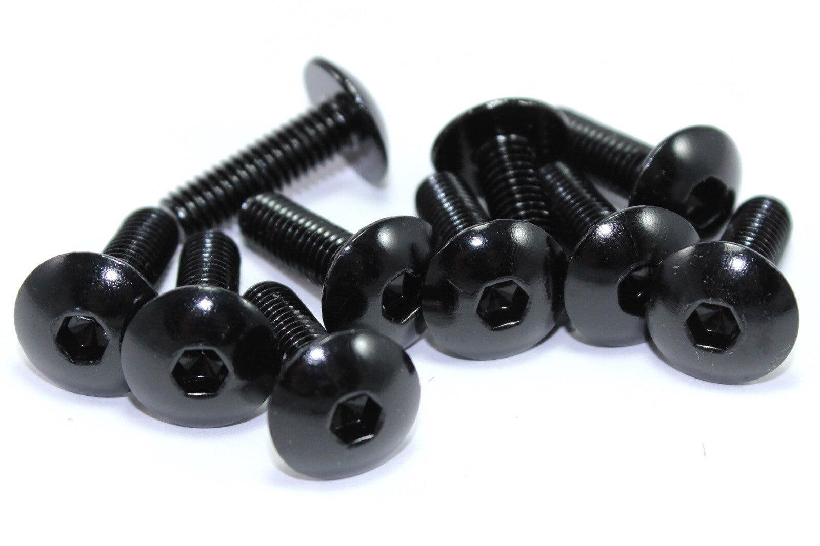 BMW S1000RR Fairing & Screen Black Aluminium Bolts Clips Kit 2009-2011 Gen 1