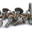 2x Stainless Fairing Bolts & Rubber Grommets fits Suzuki 09139-06126 09320-09016