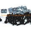 Triumph Sprint ST 1050 2005-2010 Black Aluminium Fairing Screen Bolt Kit New