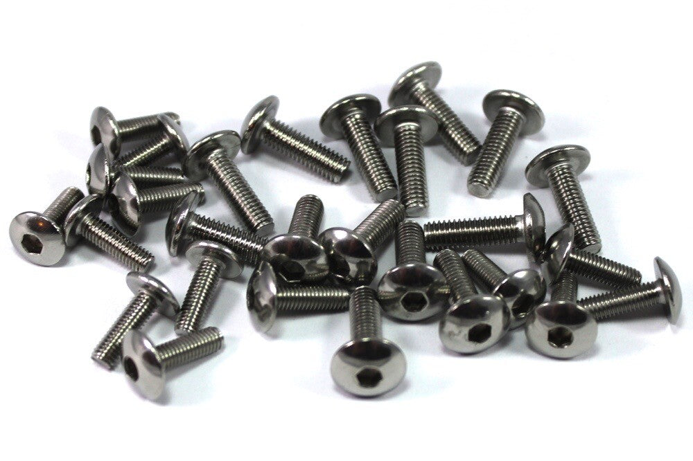 for Suzuki GSX-R400 1988-1989 Stainless Fairing Screen Bolt Clip Kit GSXR 400