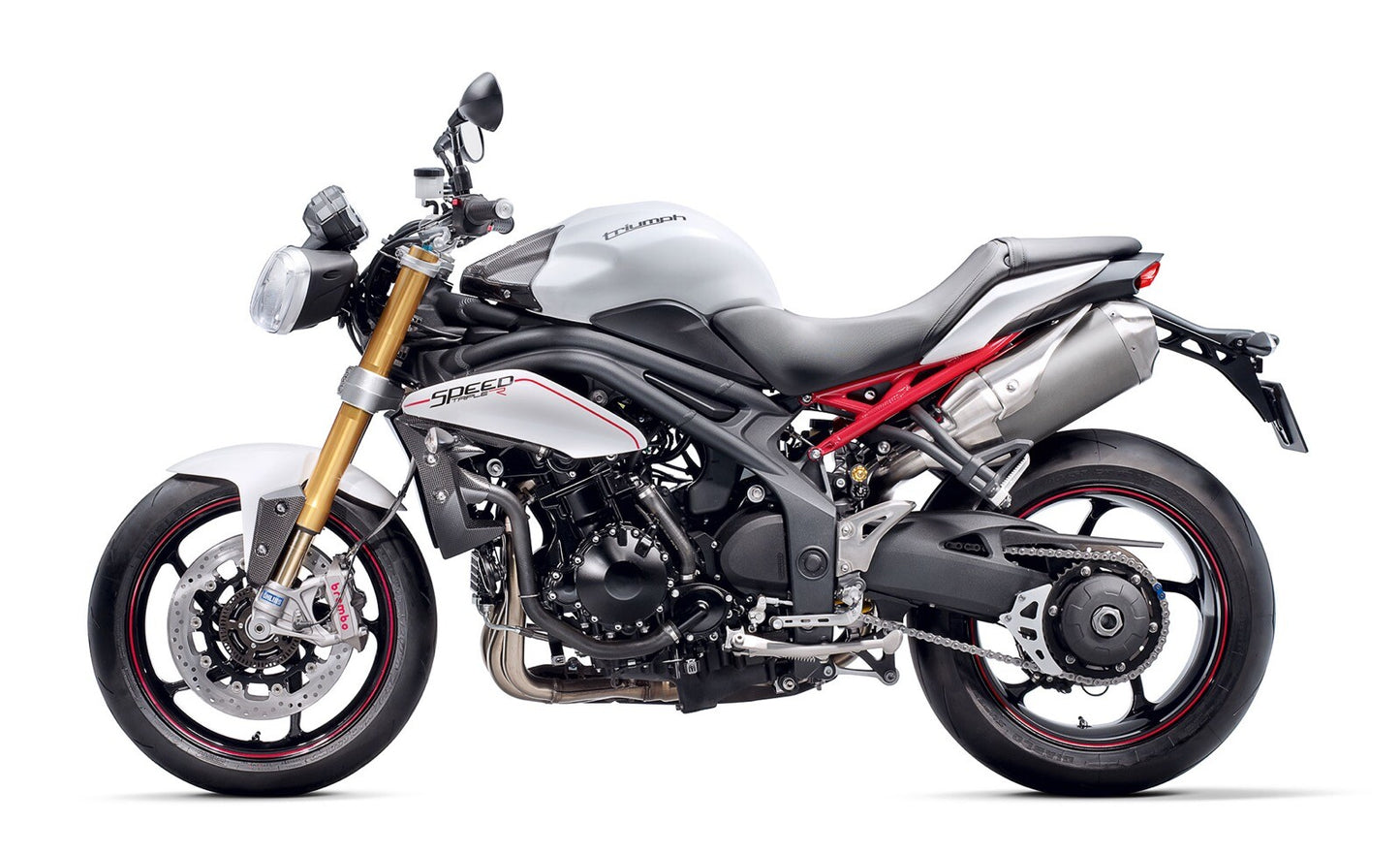 Triumph Speed Triple R 2011-2016 Stainless Steel Fairing Mudguard Cowl Bolt Kit