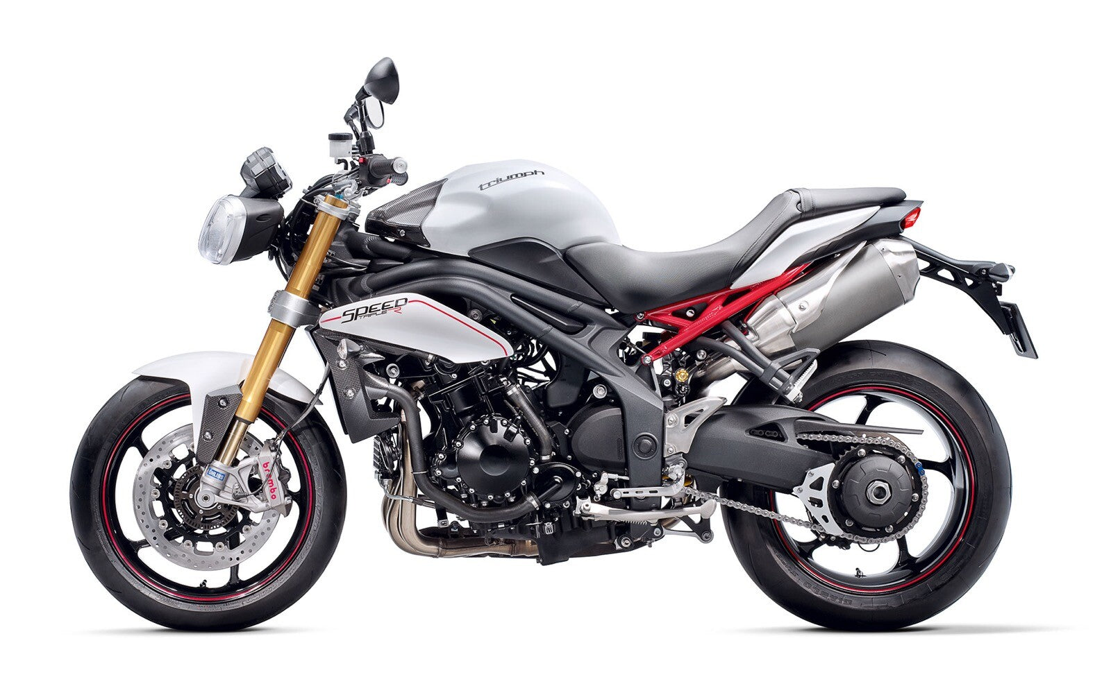 Triumph Speed Triple R 2011-2016 Stainless Steel Fairing Mudguard Cowl Bolt Kit