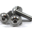 10x Motorcycle / Ducati Screen Bolts - Stainless Steel + Rubber Well Nuts m4 4mm