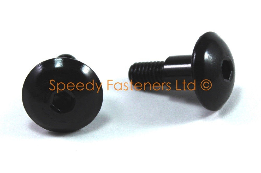  for Suzuki GSX1250FA 2010+ Black Aluminium Fairing & Screen Bolt Screws Clips