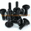 Triumph Daytona 675 675R Black Aluminium Fairing & Screen Bolts Kit 2006-2012